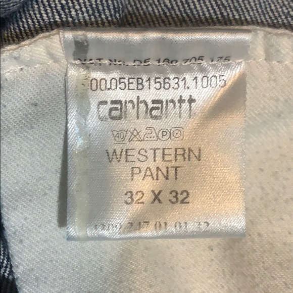 Carhartt Western Pant - Picture 3 of 4